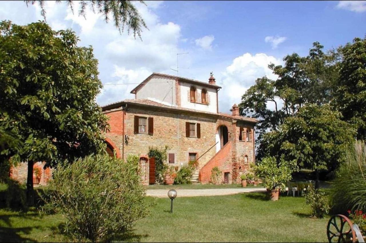Agriturismo Podere Caggiolo - Swimming Pool & Air Conditioning Marciano della Chiana ภายนอก รูปภาพ