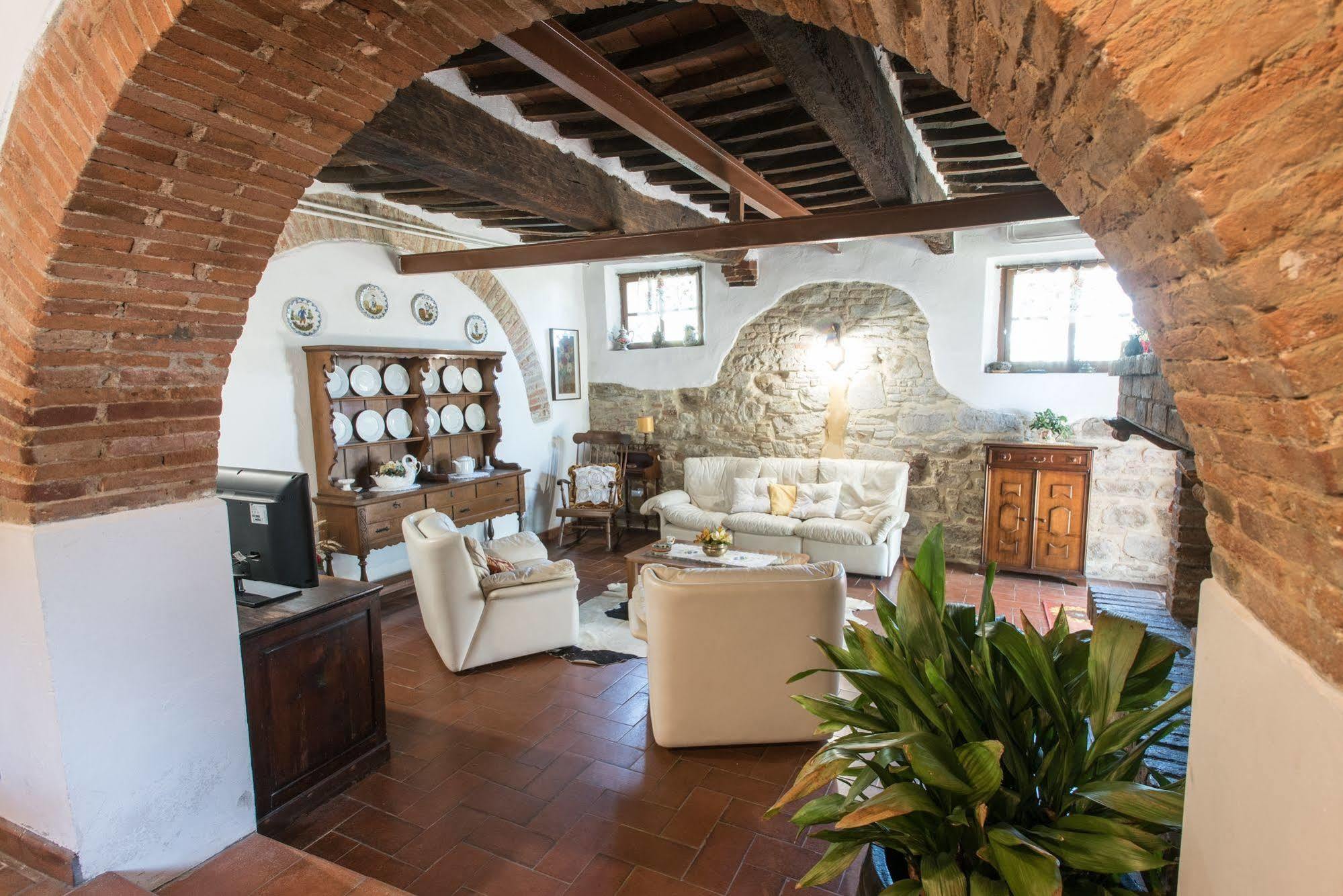 Agriturismo Podere Caggiolo - Swimming Pool & Air Conditioning Marciano della Chiana ภายนอก รูปภาพ