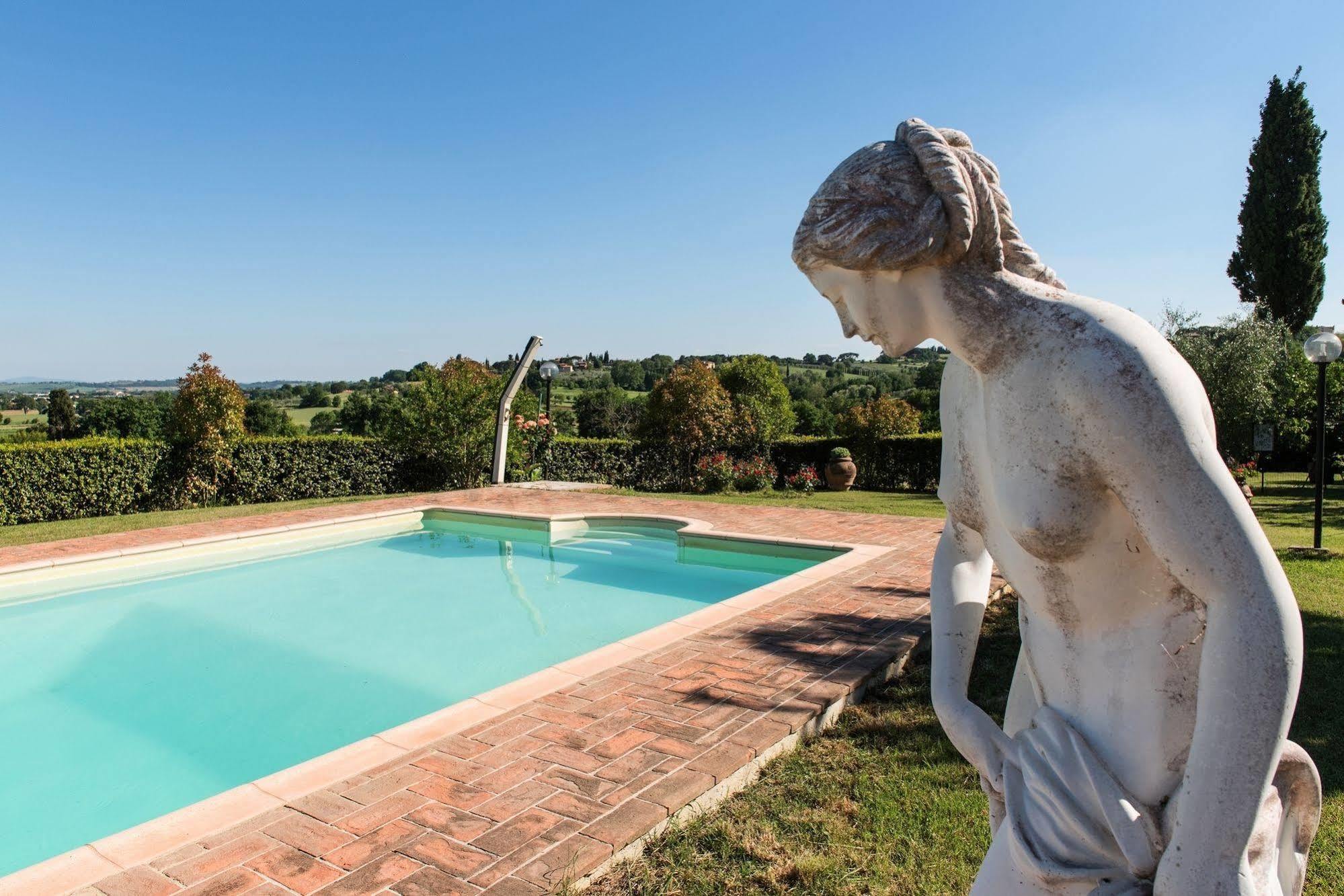 Agriturismo Podere Caggiolo - Swimming Pool & Air Conditioning Marciano della Chiana ภายนอก รูปภาพ