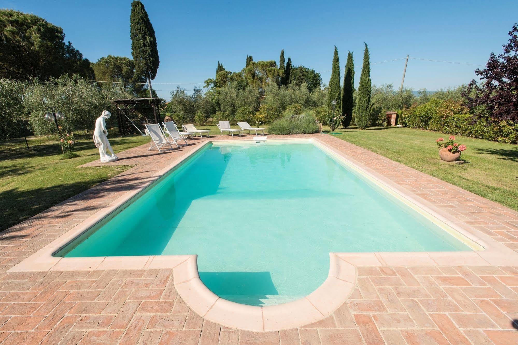 Agriturismo Podere Caggiolo - Swimming Pool & Air Conditioning Marciano della Chiana ภายนอก รูปภาพ