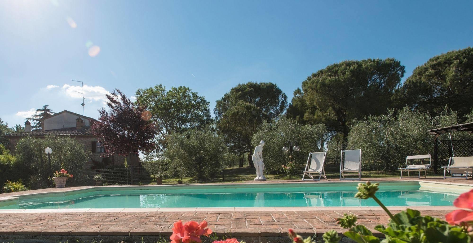 Agriturismo Podere Caggiolo - Swimming Pool & Air Conditioning Marciano della Chiana ภายนอก รูปภาพ